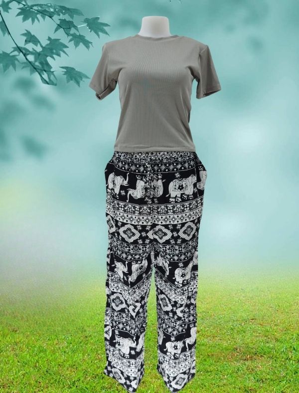 ဆင် ဘောင်ဘီ  နင့် လက်တို